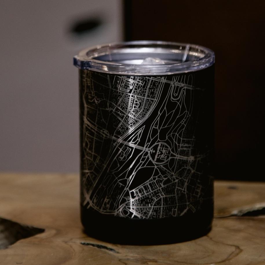 Pittsburgh - Pennsylvania Map Insulated Cup