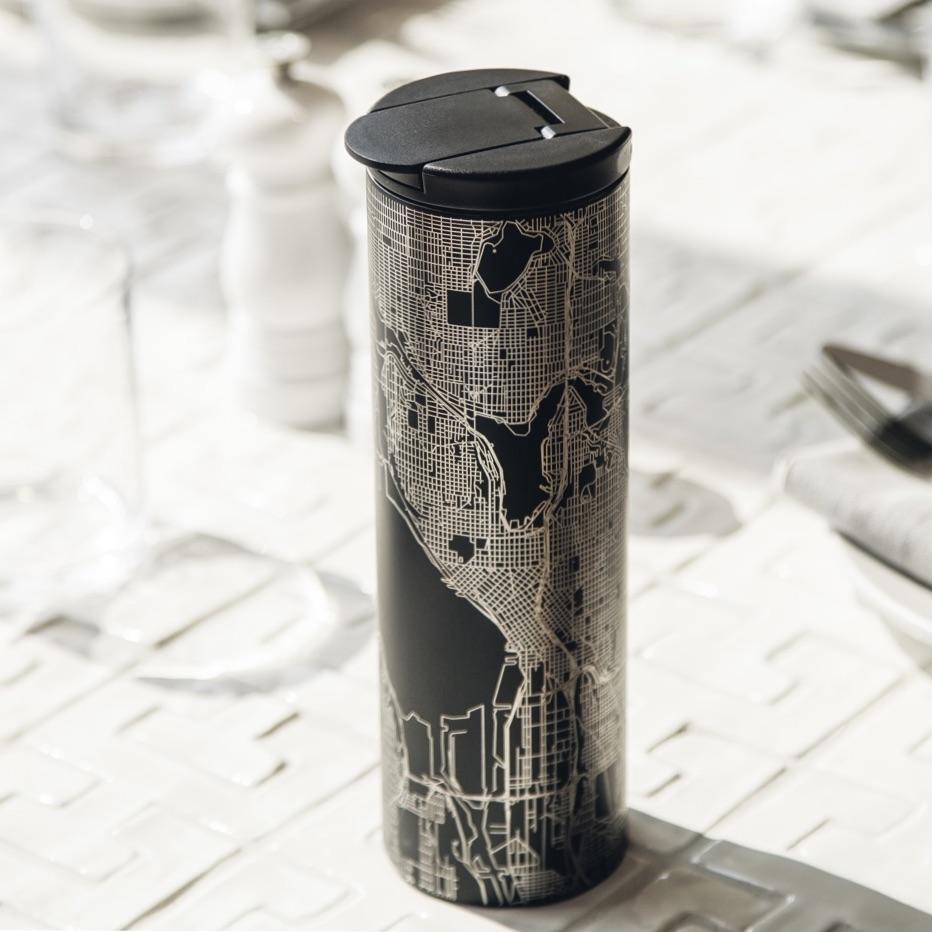 Atlanta - Georgia Map Tumbler