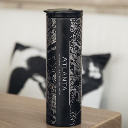 Atlanta - Georgia Map Tumbler