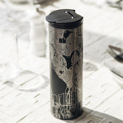 Cleveland - Ohio Map Tumbler