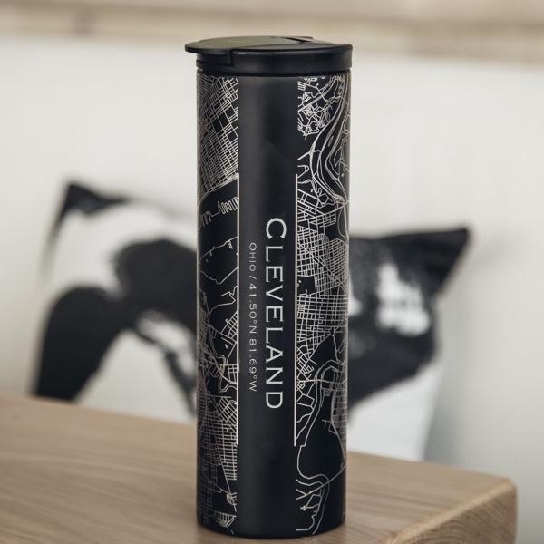 Cleveland - Ohio Map Tumbler