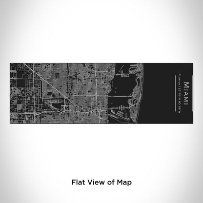 Miami - Florida Map Insulated Cup