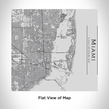 Miami - Florida Map Tumbler