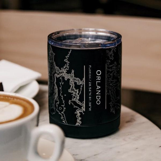 Orlando - Florida Map Insulated Cup
